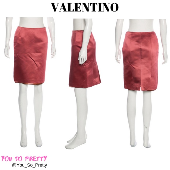 VALENTINO Knee-Length Pencil Skirt - Picture 4 of 6